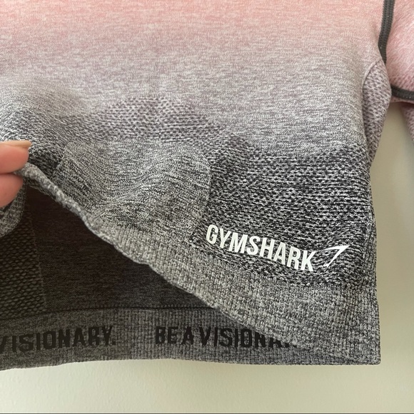 COPY - GYMSHARK Ombre Seamless Long Sleeved Crop … - Picture 8 of 8